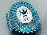 Important Victor Moses Begay Vintage Native American Navajo Turquoise Sterling Silver Bracelet-Nativo Arts