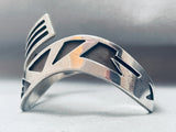 One Of The Best Vintage Native American Navajo Sterling Silver Bracelet-Nativo Arts