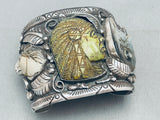 The Best Vintage Francisco Gomez Turquoise Sterling Silver Bracelet-Nativo Arts