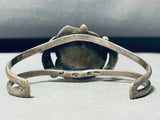 Amazing Vintage Native American Navajo Sleeping Beauty Turquoise Sterling Silver Bracelet-Nativo Arts