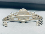 Sky Blue Turquosie Vintage Native American Navajo Sterling Silver Bracelet-Nativo Arts