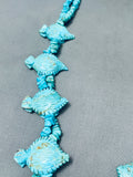 The Single Best Vintage Native American Navajo Toad Turquoise Fetish Necklace