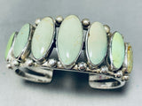 Stunning Vintage Native American Navajo 7 Royston Turquoise Sterling Silver Bracelet-Nativo Arts