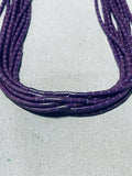 Gasp!! Gorgy Native American Navajo Sugilite Sterling Silver Necklace!-Nativo Arts