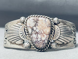 Jennifer Begay Magnificent Vintage Native American Navajo Turquoise Sterling Silver Bracelet-Nativo Arts