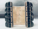 The Best Fed Jimenez Jet Sterling Silver Bracelet Cuff-Nativo Arts