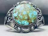 One Of The Best Ever Vintage Native American Navajo Royston Turquoise Sterling Silver Bracelet-Nativo Arts