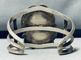 Indian Mountain Turquoise!! Rare Vintage Native American Navajo Sterling Silver Bracelet-Nativo Arts