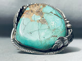 Alice Platero Rare Vintage Native American Navajo Royston Turquoise Sterling Silver Bracelet