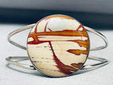 Sand Agate Rare Vintage Southwest Sterling Silver Bracelet Cuff-Nativo Arts