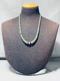 Gorgeous Vintage Santo Domingo Royston Turquoise Sterling Silver Necklace-Nativo Arts