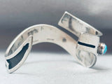 One Of The Best Vintage Native American Navajo Sterling Silver Bracelet-Nativo Arts