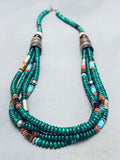 The Best Thomas Singer Green Stone Turquoise Malachite Necklace-Nativo Arts