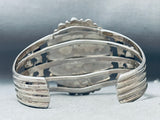 Incredible Vintage Native American Navajo Satellite Shell Sterling Silver Bracelet-Nativo Arts