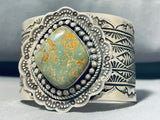 132 Grams Native American Navajo Royston Turquoise Sterling Silver Signed Bracelet-Nativo Arts