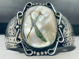 One Of The Most Unique Roadrunner Vintage Native American Navajo Sterling Silver Bracelet-Nativo Arts