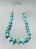 Native American Noteworthy Vintage Santo Domingo Turquoise Shell Necklace-Nativo Arts