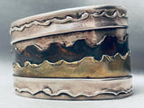 One Of The Most Unique Ever Vintage Southwest Sterling Silver Bracelet-Nativo Arts