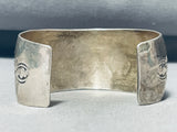 Eye Catching Vintage Native American Navajo 12k Gold Filled Sterling Silver Storyteller Bracelet-Nativo Arts