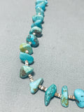 Native American Noteworthy Vintage Santo Domingo Turquoise Shell Necklace-Nativo Arts