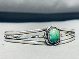 Awesome Vintage Native American Navajo Royston Turquoise Sterling Silver Bracelet-Nativo Arts