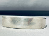 Very Rare Ohkay Ohwingeh Sterling Silver Bracelet Mike Bird Romero-Nativo Arts