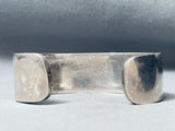 Magnificent Vintage Native American Navajo Inlay Sterling Silver Bracelet-Nativo Arts