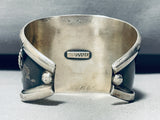 The Best Vintage Native American Navajo Tiger's Eye Sterling Silver Bracelet-Nativo Arts