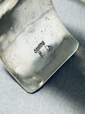 Fred Douglas Native American Navajo Sterling Silver Bracelet-Nativo Arts
