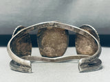 Early Royston!! Vintage Native American Navajo Turquoise Sterling Silver Bracelet-Nativo Arts