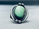 Special Vintage Native American Navajo Royston Turquoise Sterling Silver Ring-Nativo Arts