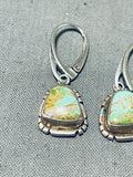 Marvelous Vintage Native American Navajo Royston Turquoise Sterling Silver Earrings-Nativo Arts