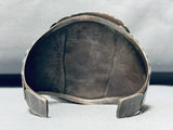 The Best Vintage Native American Navajo Orvil Jack Turquoise Sterling Silver Bracelet-Nativo Arts