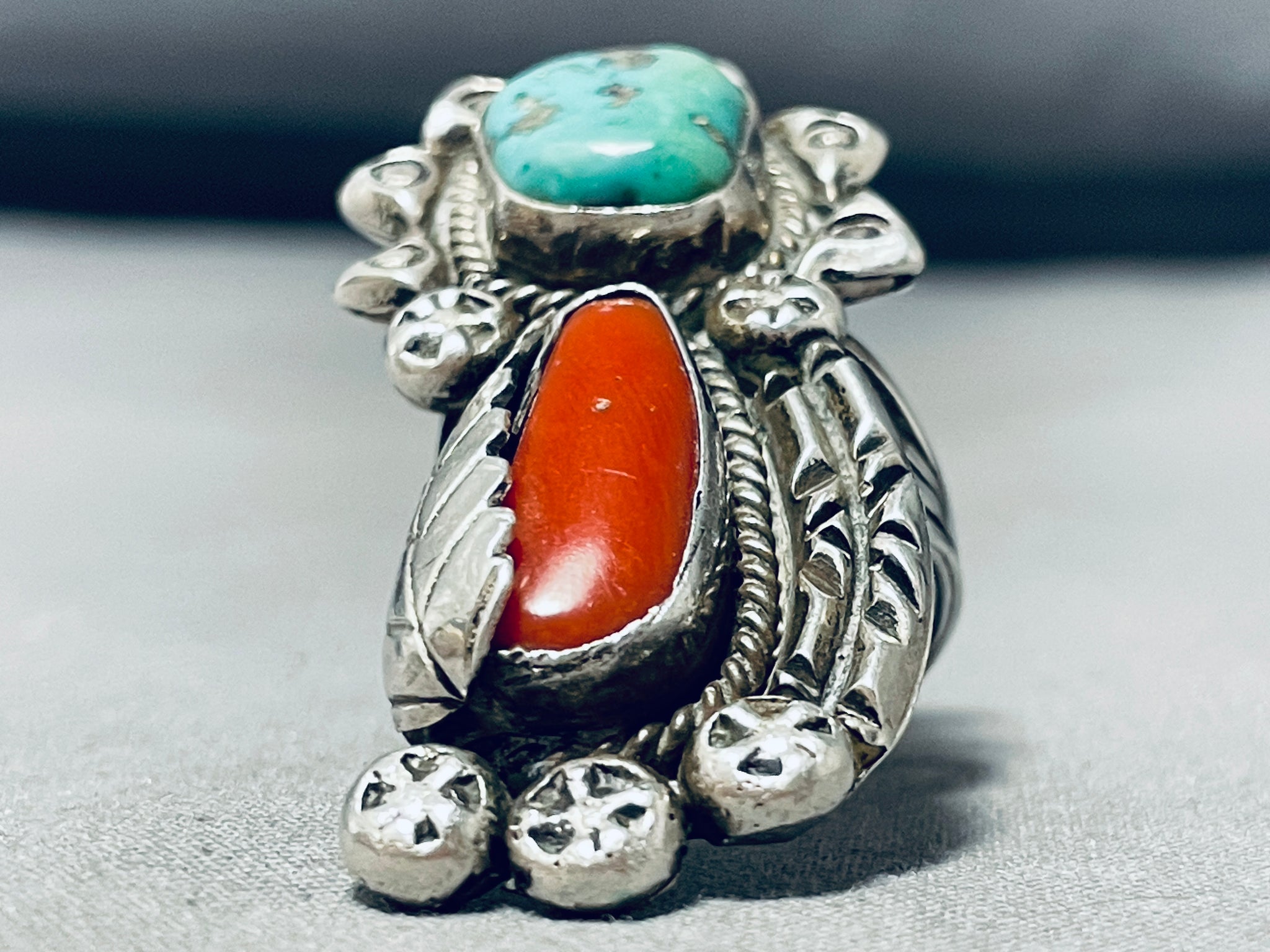 国交省東北地方整備局 ヴィンテージ Navajo sterling silver