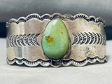 Rare Vintage Native American Navajo Royston Turquoise Sterling Silver Bracelet-Nativo Arts