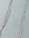 Intricate And Gorgeous Vintage Navajo Heishi Squawtie Necklace Old-Nativo Arts