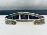Early 1900's Fab Amazing Vintage Native American Navajo Sterling Silver Bracelet-Nativo Arts