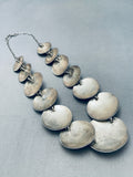 The Best Vintage Native American Navajo Onyx Sterling Silver Necklace-Nativo Arts