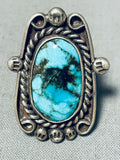 Very Old Vintage Native American Navajo Sterling Silver Ring Old-Nativo Arts