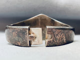 One Of Best Vintage Turquoise Chanel Inlay Sterling Silver Clasp Bracelet-Nativo Arts