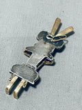 Tremendous Vintage Native American Navajo 12kgf Kachina Pendant-Nativo Arts