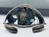Superior Vintage Native American Navajo Royston Turquoise Sterling Silver Bracelet-Nativo Arts