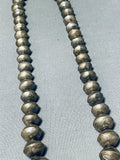 Wonderful Vintage Native American Navajo Sterling Silver Necklace-Nativo Arts