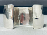 Ocean Waves And Coral Native American Navajo Sterling Silver Bracelet Cuff-Nativo Arts