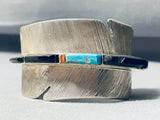 Roger Cochise Incredible Vintage Native American Navajo Turquoise Sterling Silver Bracelet-Nativo Arts