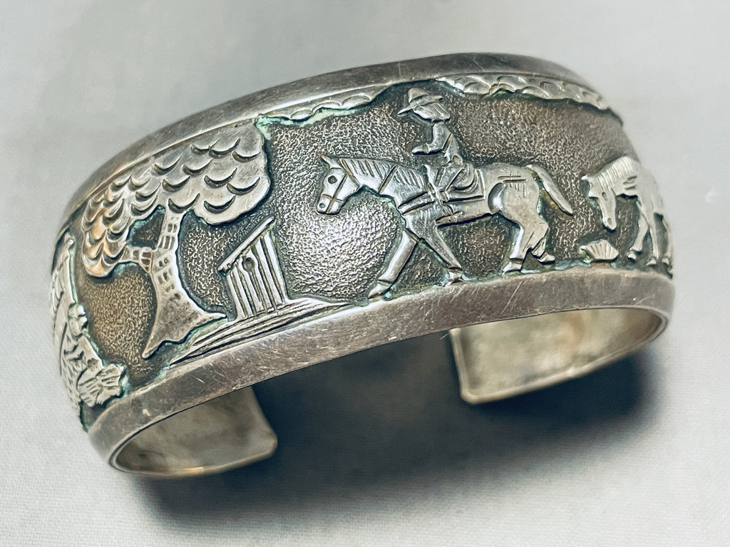 Timeless Vintage Native American Navajo Sterling Silver