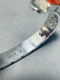 Fed Jimenez Spiny Oyster Sterling Silver Bracelet Cuff-Nativo Arts