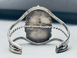 Moss Jasper Vintage Native American Navajo Sterling Silver Bracelet-Nativo Arts