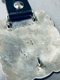 322 Gram Signed Vintage Native American Navajo Turquoise Sterling Silver Concho Belt-Nativo Arts