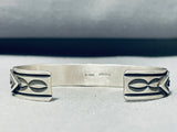 Important Vintage Native American Navajo Al Jake Damale Turquoise Sterling Silver Bracelet-Nativo Arts